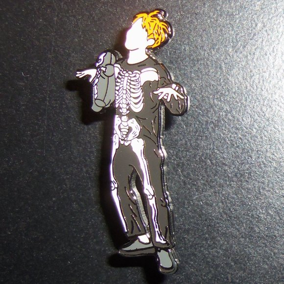 Pins Over Flowers Accessories - 3/$10!💰 BTS J-Hope Pin Halloween Skeleton Costume